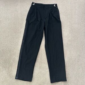 Black Tuxedo Suit Pants - Formal - Halloween Costume